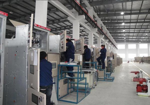 Switchgear panel production line
