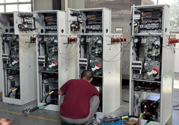 Switchgear panel production line