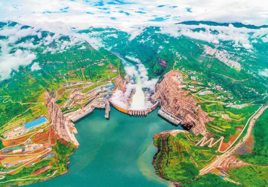 Baihetan Hydropower Station