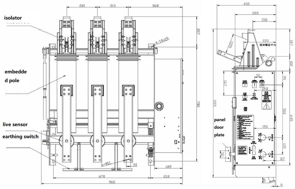 Hv Indoor Vacuum Circuit Breaker