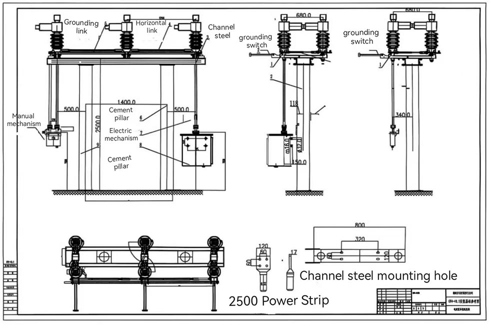Isolation Switch Outdoor Manual Motorized