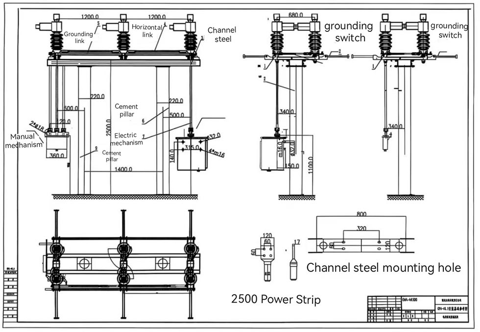 Isolation Switch Outdoor Manual Motorized